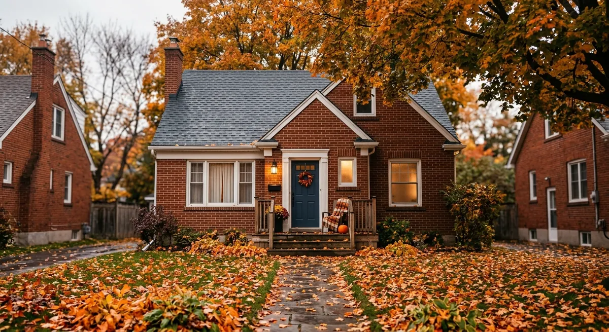 A Barrie home in autumn with mice seeking winter shelter